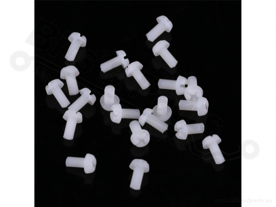 Spacer/Standoff M3 set 180 pieces white